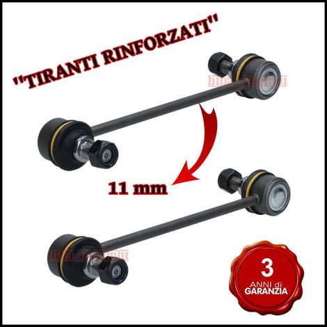 Biellette tiranti barra rinforzate rinforzati fiat grande punto 19 mjt - 96kw