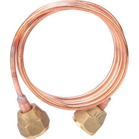Tuyau Capillaire en Cuivre Souple 2.8mm G1/4" pour Réfrigération (Longueur 900mm) (1/5)