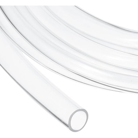 Transparent PVC Hose 12mm Inner Diameter x 14mm Outer Diameter - 8.5ft PVC Lightweight Vinyl Flexible Hose for Water Oil Air Transfer Aquarium Irrigation (1/5)