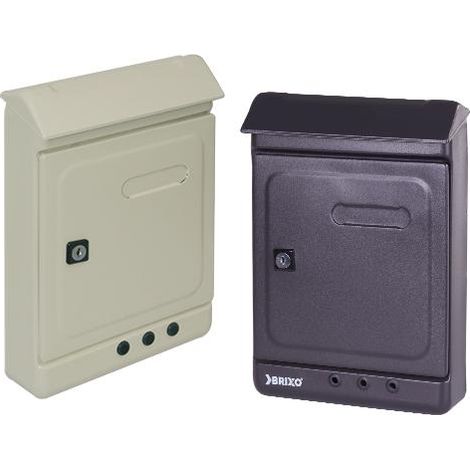 Cassetta postale Jolly - Colore nero cm.: L19,5xP7xH27,5