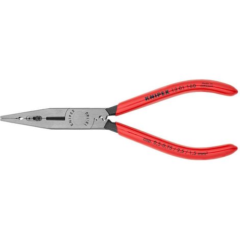 Knipex Pince allongée noire 160 mm pour électricien (1/3)