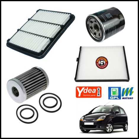 Bb-092 kit specifico gpl/metano chevrolet matiz ii 10 gpl 49kw 2005
