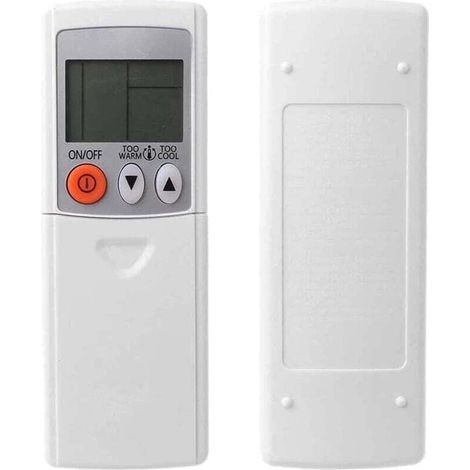 Télécommande de remplacement pour climatiseur Mitsubishi KD06ES, écran LCD, aucune programmation ni configuration requise, compatible avec les climatiseurs Mitsubishi (1/4)