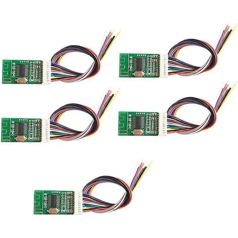 5PCS KCXBT002 Módulo de placa receptora de audio Bluetooth Módulo receptor de audio Bluetooth 5.0 Sin pérdidas Circuito integrado de audio inalámbrico 5.0 (1/5)
