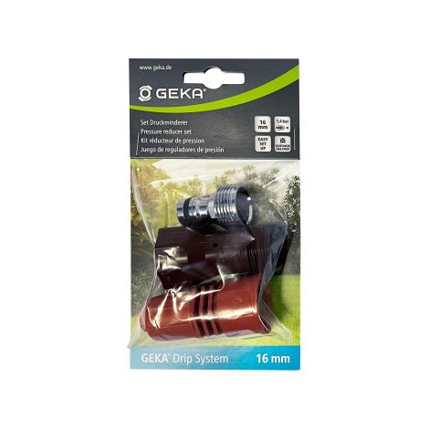 GEKA® Drip System 16 mm Druckminderer auf 1,4 bar (1/4)