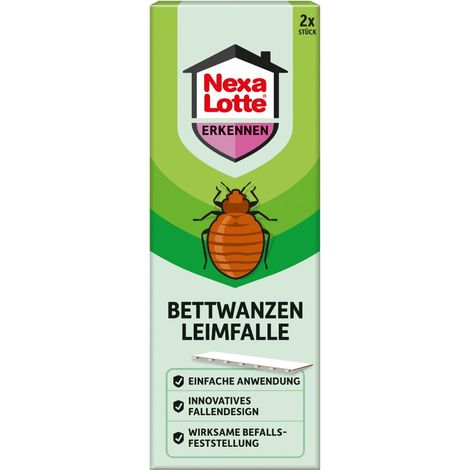 Nexa Lotte Bettwanzen Leimfalle 2 Stück Falle