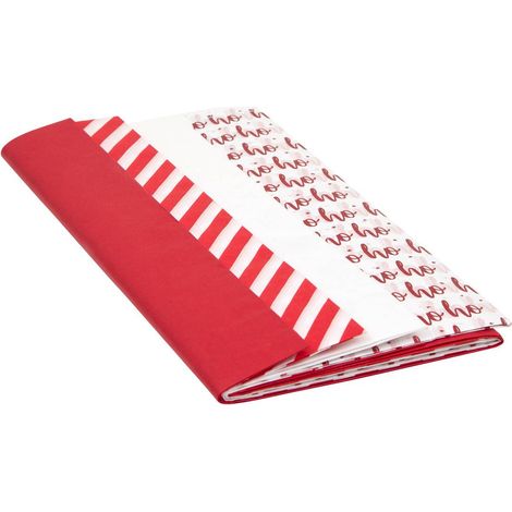 PAPIER SOIE 4MOTIFS 12FEUILLES - Feeric lights & christmas (1/5)