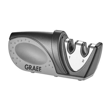 Graef Piccolo Afilador de cuchillos compacto negro y gris (1/3)