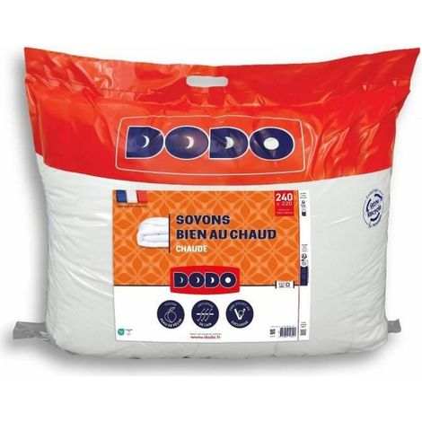 Dodo Bien au chaud Bettdecke weiß 220 x 240 cm