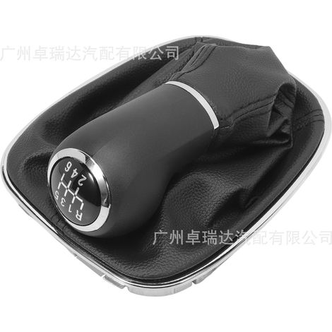 Ensemble of speed levers with 6 repeats + exterior chrome frame with black surpiqués for Vauxhall Opel Corsa D (1/4)