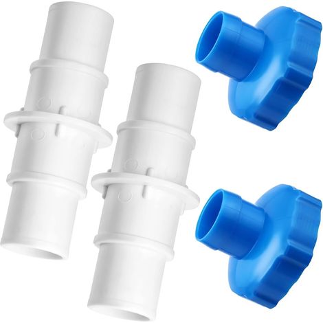 Accessoires essentiels compatibles avec tuyau de piscine, adaptateur de tuyau de piscine, adaptateur de conversion de tuyau professionnel, texture (1/5)