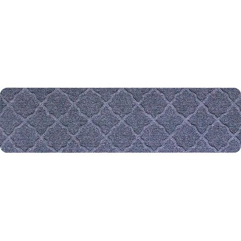 BRAVIX 76cm20.3cm Lot de 2 Marchettes D'escalieTapis Escalier Marchette Autocollante & Antidérapants, Marches D'escalier Avec Adhésif Réutilisable pour Enfants, Aînés et Animaux De Compagnie (1/5)