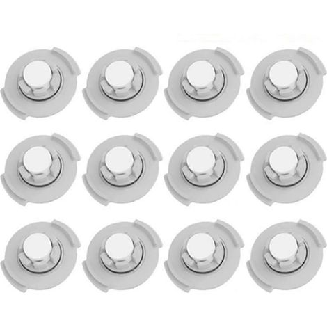 Lot de 12 filtres pour réservoir d'eau compatibles avec les aspirateurs robots Xiaomi Roborock S5, S6, S50, S51, S52 et S55.