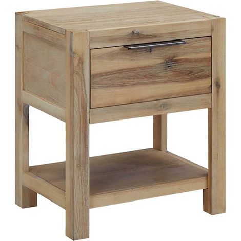 Maison Exclusive - Nachttische mit Schubladen 2 Stk 40x30x48 cm A (1/5)