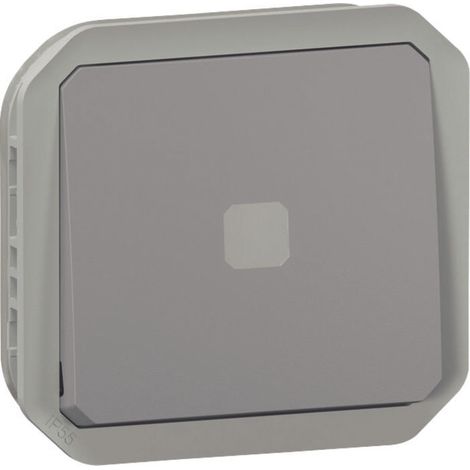 Legrand – Interrupteur va et vient composable – Témoin lumineux – Boîte et support en polypropylène chargé – Résistant UV