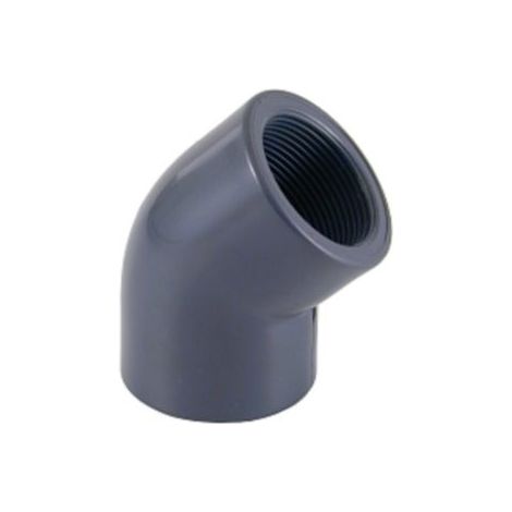 Coude mixte angle 45° Pvc pression 32 - 1"