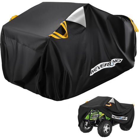 Protective Cover for Quad 300D Motorcycle ATV with Reflective Strips (1/5)