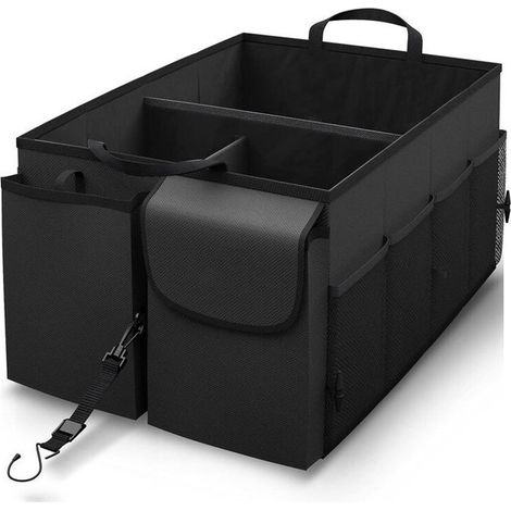 Organisateur de Rangement avec Sangles de Voiture (1/4)