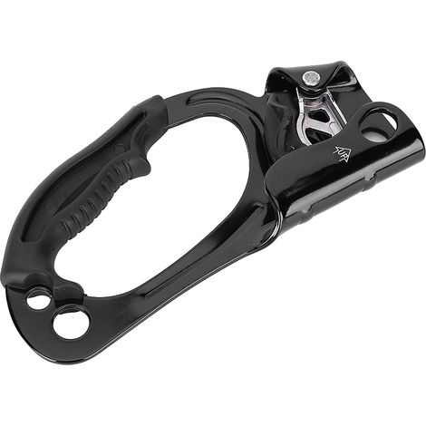 Outdoor-Bergsteigen Klettern Linkshänder-Abseilausrüstung Seilklemme für 8-13 mm (1/5)