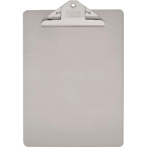 Carpeta  con  clip  MAUL  plateado  A4 (1/2)