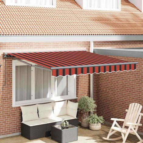 Estructura del Toldo Naranja y Negro 300 x 250 cm vidaXL (1/5)