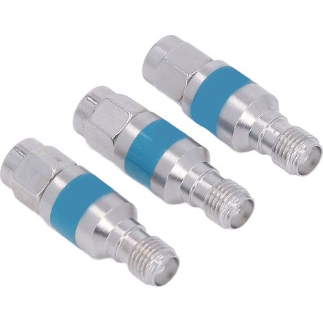 3 Stück HF-Koaxial-DC-Block 2W SMA Stecker auf Buchse Edelstahl 2dB HF-Koaxial-Dämpfungsglied (1/5)