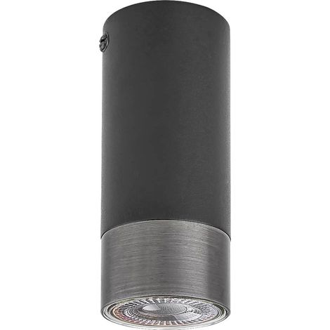 Plafoniera Zircone Black Champagne GU10 1x Max 5W B: 5.2 cm H: 12 cm Ø5.2cm dimmerabile (1/4)