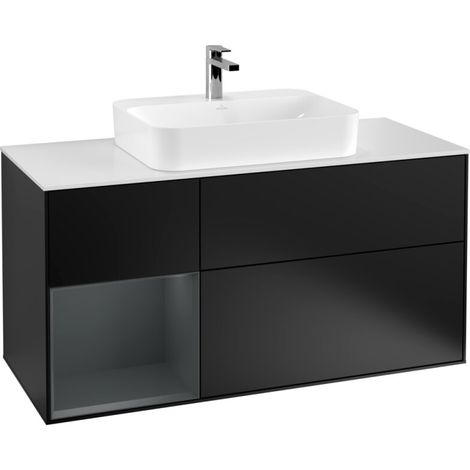 Villeroy & Boch F411HGPD Armoire sous-lavabo Finion F41 (1/2)