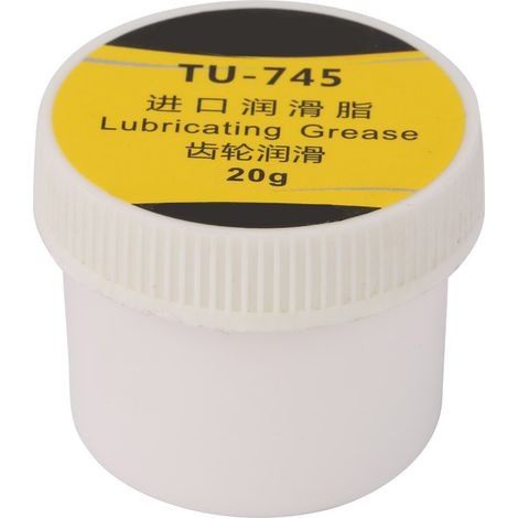 20g White Lubricating Grease Grinding Machine Gear Lubrication Cream TU-745 (1/5)