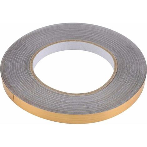 PVC Imperméable à l'eau Feuille Carreaux de Sol Moisissure Bande Adhésive Evier de Cuisine Joint Collant Crevasse Chambre Etage Suceur Plat Ligne Autocollant Coin Ligne Bande de Collage(Or，1cm50m)