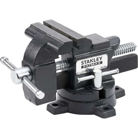 Tornillo de banco de trabajo ligero Stanley 1-83-065 MaxSteel de 100 mm