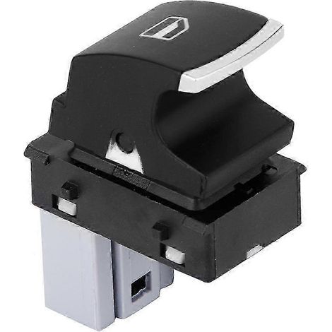 Interruptor principal de elevalunas, interruptor de control eléctrico de elevalunas ABS negro, repuesto 5K0959855, accesorio para coche compatible con B6 CC SZRH AM