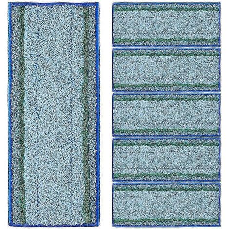 Accessoires AURA pour 6 lingettes de nettoyage pour robot laveur de sols Jet M6 Series Ultimate Robot Mop. (1/5)