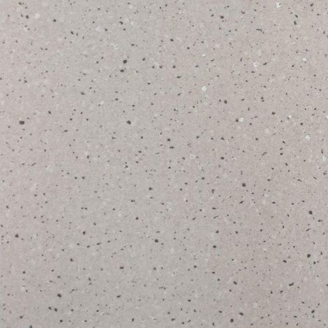 Naturasol – Dalle de sol PVC à coller – Effet marbre moucheté gris clair – Trafic intense – 470x470 mm – Traitement anti-bactérien