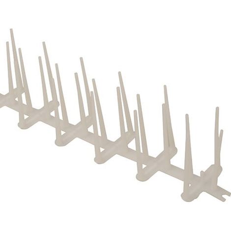 DISSUASORE PICCIONI 50CM 40 SPILLI BASE PLASTICA