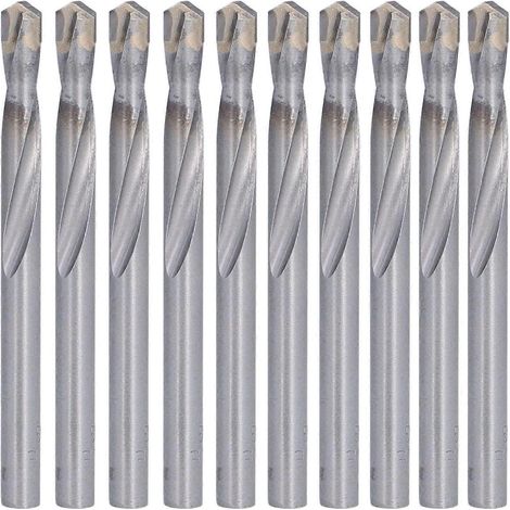 10-teiliges Spiralbohrer-Set mit 7-mm-Zylinderschaft für Metall