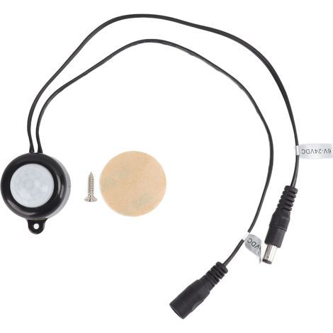 DC 6-24V 5A PIR Motion Detector Switch, Automatic Infrared Human Body Detection for LED Cabinet Lighting (1/5)