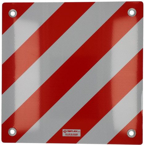 Autosicherheit - Warntafel Caravan, Alu, rot-weiß 50x50cm