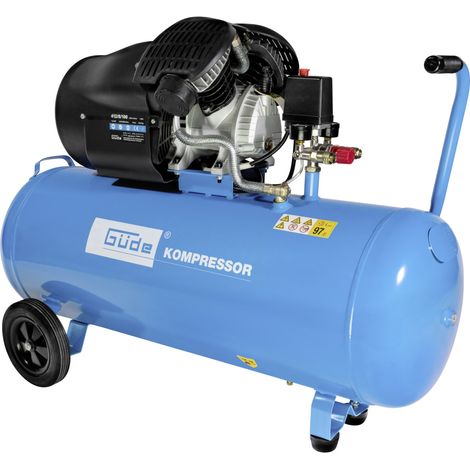 Güde Druckluft Kompressor 412/8/100 8 Bar 2,2 KW 230 V 100 L Kessel 2 Zylinder (1/6)