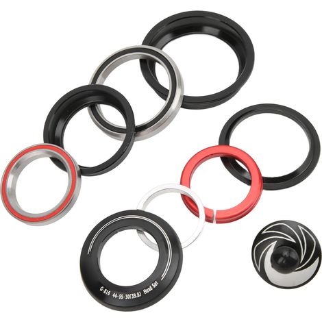 GUB-Steuersatz für Rennräder und Mountainbikes, gewindelos, aus Aluminiumlegierung, mit Doppellager. (1/5)