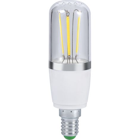 Ampoule LED E14 Filament 3W Blanc Froid Pour Lustre Vintage Intérieur 85-265V Lot De 1 (1/4)
