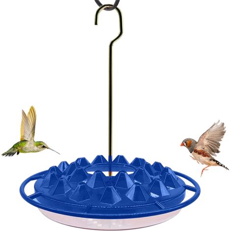 Mangeoire à oiseaux suspendue avec 25 ports d'alimentation, pour extérieur, décoration de jardin et de cour, facile à nettoyer (1/5)