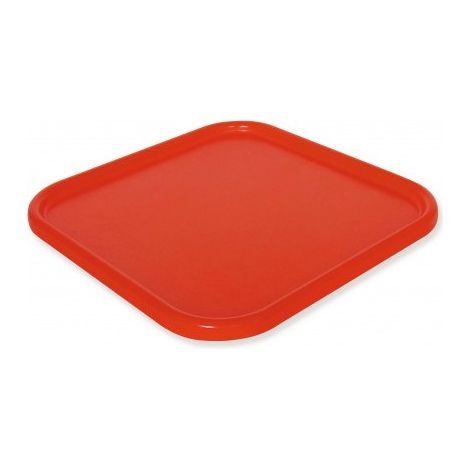 Mondelin – Bac à ciment carré 1m x 1m – Pour travaux de maçonnerie – Couleur noir ou rouge – Série Classic
