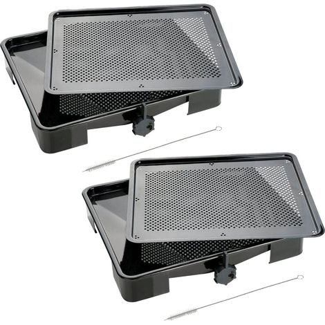 Ensemble de 2 Plats de cuisson four pour rôti avec bac de récupération du jus de 3 litres 39 x 33 cm Zenker Special Cooking (1/5)
