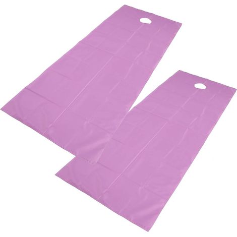 Drap de Lit de Salon Imperméable et Résistant à l'huile, Tissu en Polyester pour Centre de Massage et Spa, 78,7 X 29,5 Pouces (Violet) (1/5)
