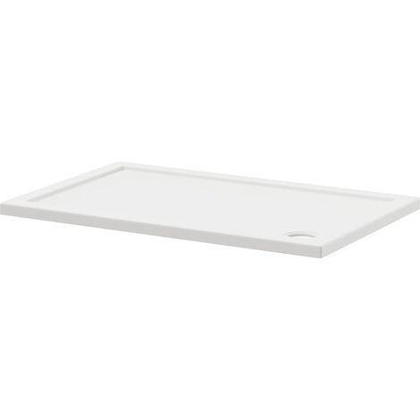 Pearlstone Slip Resistant 1200mm x 760mm x 40mm Rectangular Shower Tray (1/4)