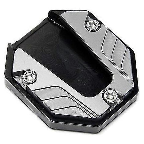 Roller Motorrad Fahrrad CNC Aluminiumlegierung Parkständer Pad Platte Basis Fahrrad Seitenständer Griff Stützfußplatte - für TITAN