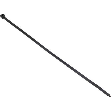 100 brides de nylon 150x3,6 mm, résistantes aux UV, pour câblage électrique et usages domestiques (1/5)