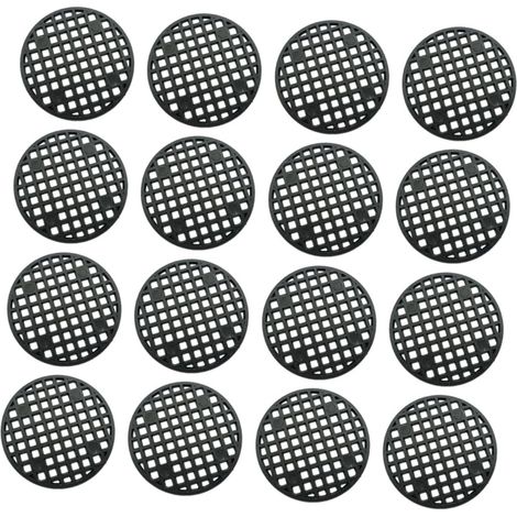 Tapis Anti-Fuite en Maille Plastique pour Pots de Fleurs – 36 Pièces Taille Moyenne – Idéal Jardinage et Bonsaï – Perméable et Réutilisable (1/4)