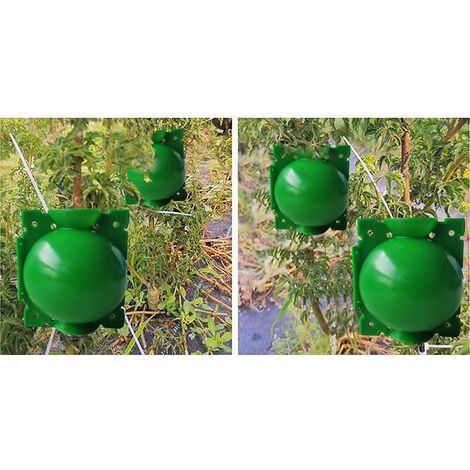 10 Pièces Boîte de Marcottage Aérien Haute Pression Plastique Outil Greffe Enracinement Racines Plante Vert Taille L (1/4)
